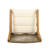 Decia Patio Modern Coastal PE Wicker Dining Chairs With Cushions