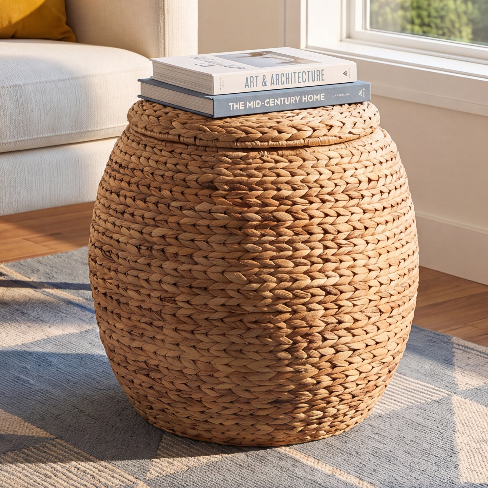 Baudette End Table, Bronze