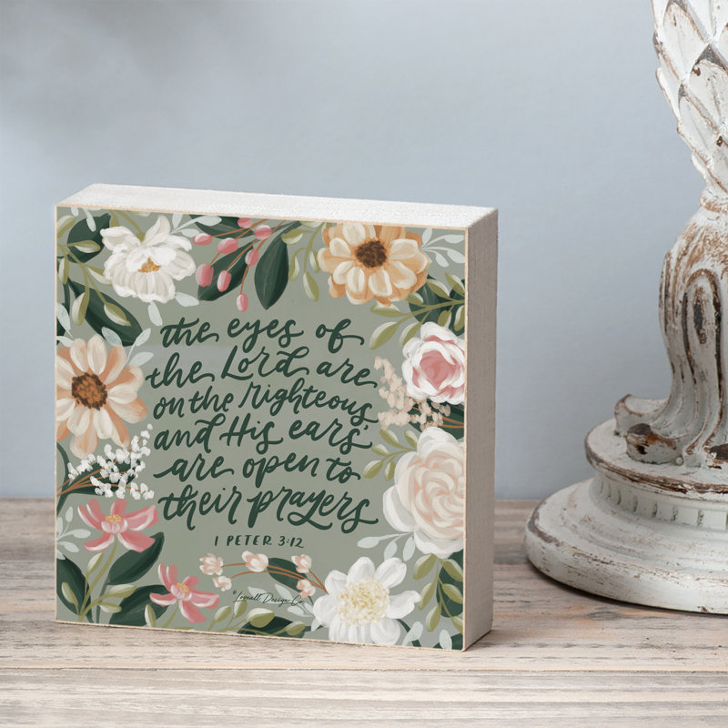 Plaque en bois Jeorge Righteous