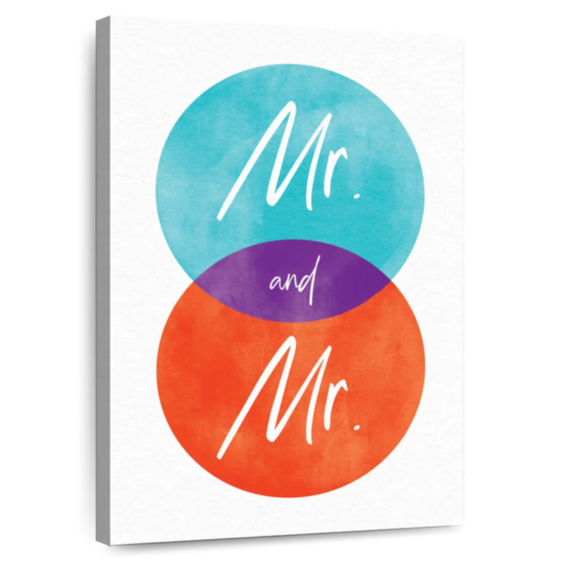 Mr and Mr Union, H 51 po x l 34 po