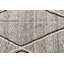 Tapis noir et blanc Mosser
