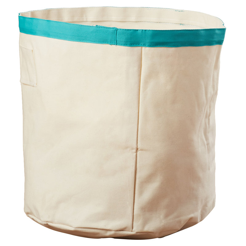 Raccoon Canvas Collapsible Kids Storage Bin and Laundry Hamper