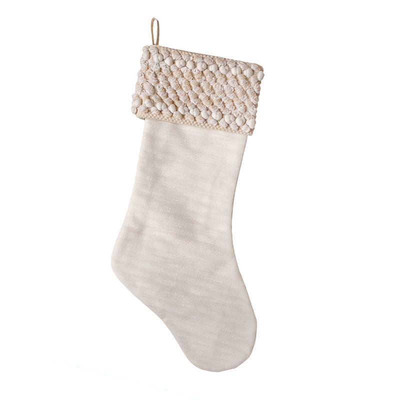 Textured Cuff Stocking
