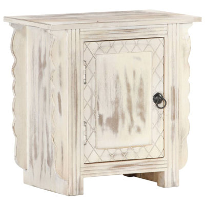 Otero 50cm W Solid Wood Bedside Table
