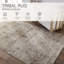 Phoebe Machine WashableGeometric Area Rug in Brown/ Cream-338490853