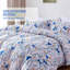 Ensemble de housse de couette réversible en microfibre bleue-160834885-264234057