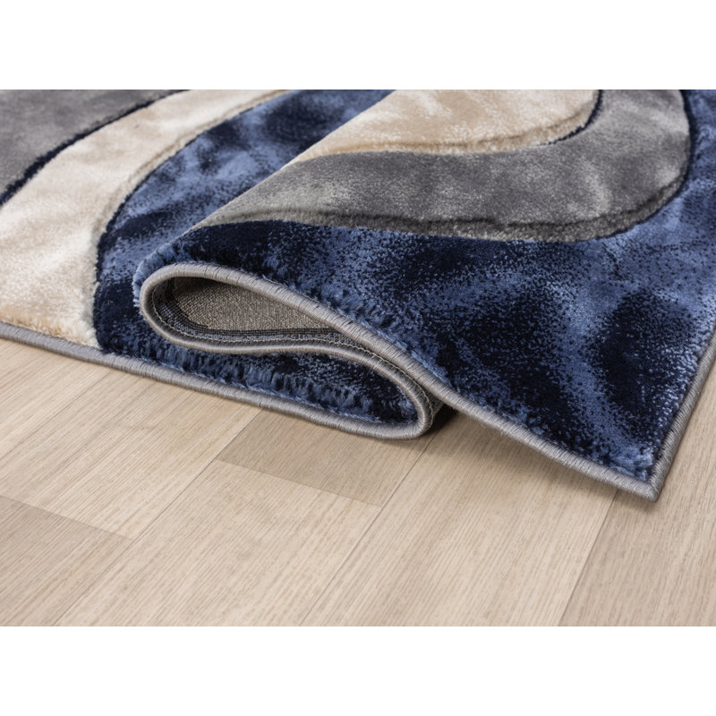Orelsi Collection Abstract Geometric Area Rug, Rectangle 7'10" x 10'10"