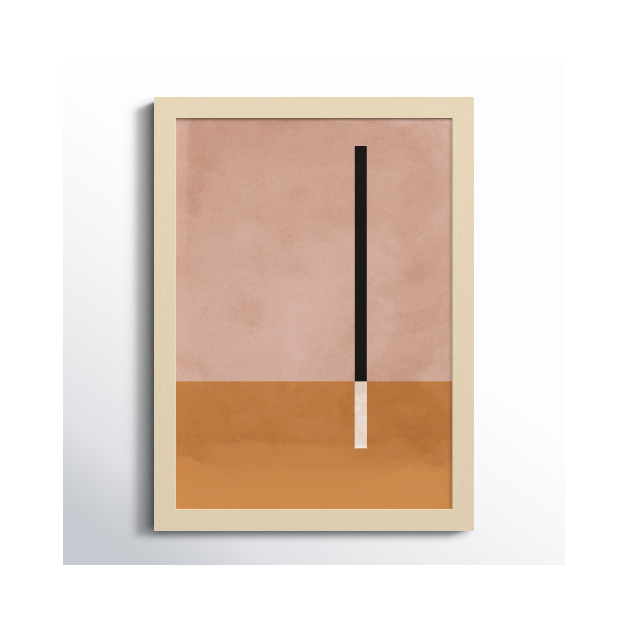 Venice 1 by Alexander Ginzburg, 19.25" H x 14.25" W x 0.88" D, Brown