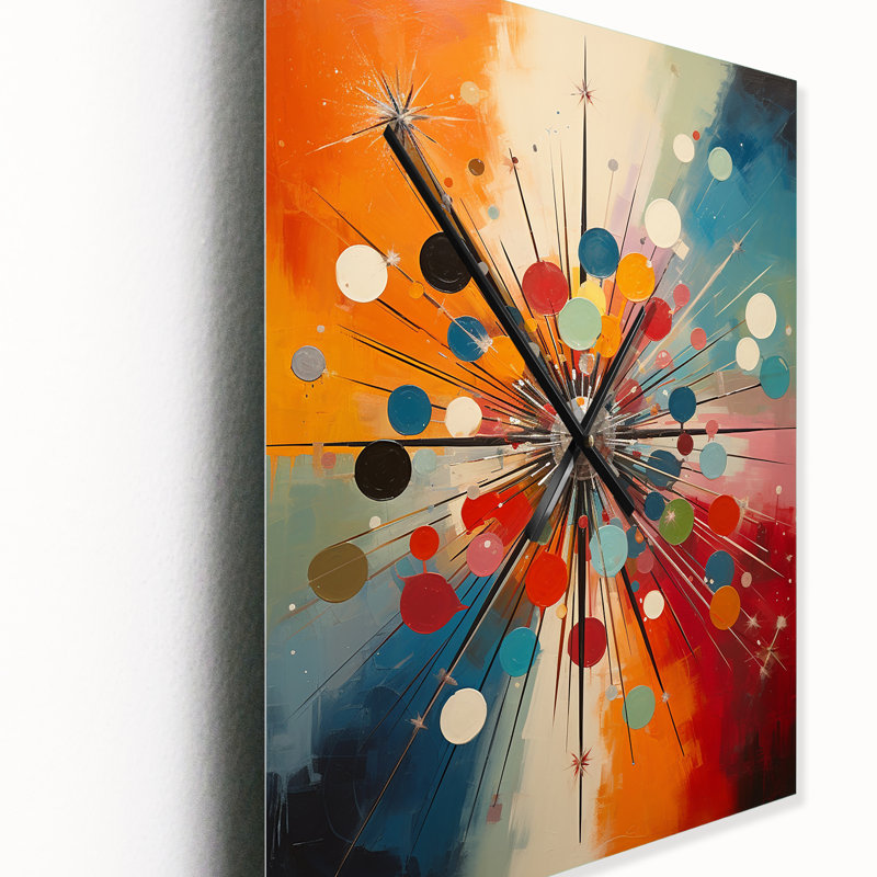 Horloge murale Jeilynn, Grand