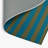 HorizontalStripes Blue Indoor and Outdoor Area Rug-686858963
