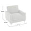 Mizpah Upholstered Armchair-91380756