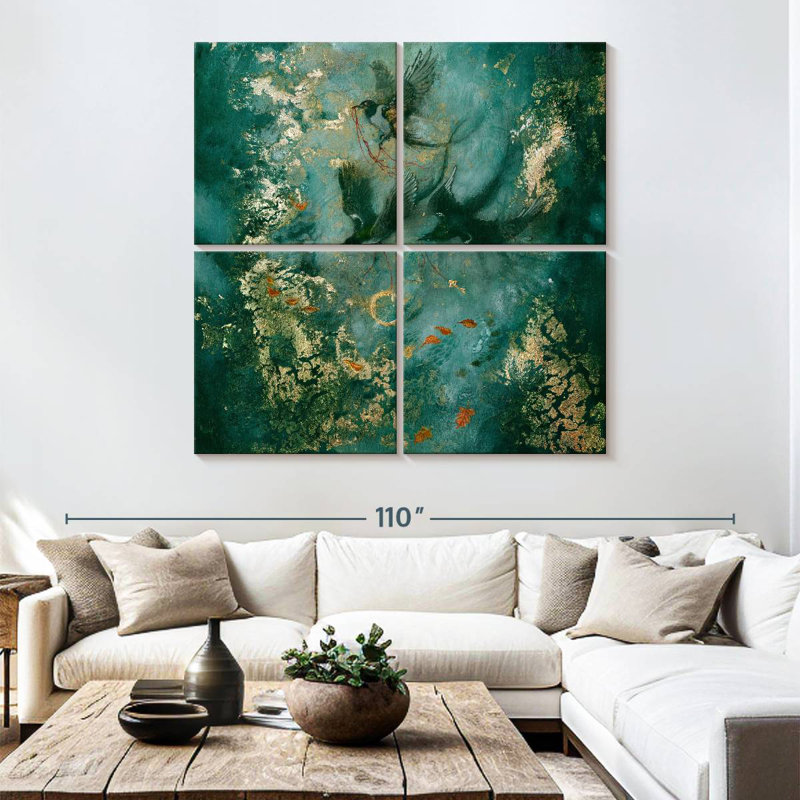 Brampt Three Fates, 74" H x 74" W