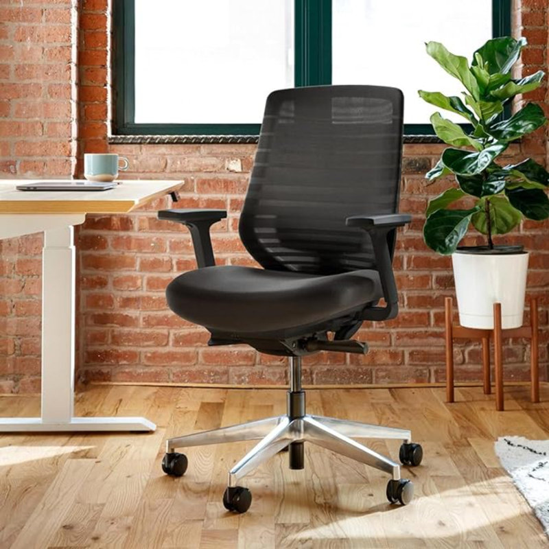 Branch Ergonomic Chair - A Versatile Desk Chair With Adjustable Lumbar Support, Breathable Mesh Backrest, And Smooth Wheels - Experience Optimal Comfort And Support