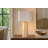 Luminous Alabaster Table Lamp with Night Light - Soft Gold