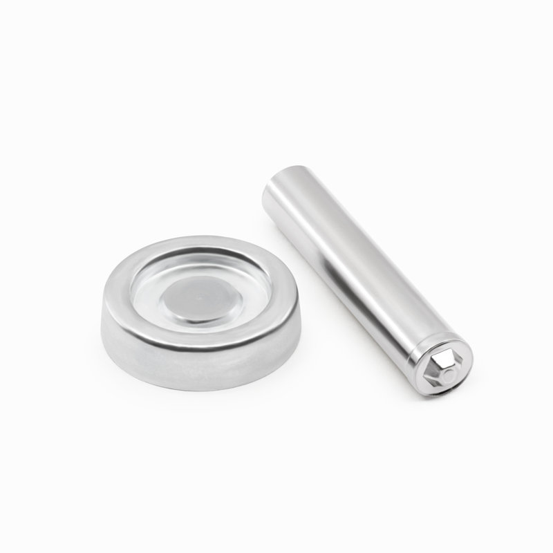 Dritz Heavy Duty Snap Kit, 5/8-Inch, 7 Count, Nickel-Plated Brass