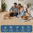 Easy Jute Rug Modern Bordered Indoor Outdoor Rug for Patio Non-Slip No Shed Carpet for Dining Room Backyard Office-1523181671-1523181666
