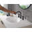Trinsic 3-Hole Widespread Pull Out Sprayer Bathroom Faucet, 2-Handle Bathroom Sink Faucet-87224371