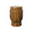 Natural Marble Cremation Urn, Brown Stone Finish, Decorative Storage Container