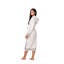 Peignoir 100% coton mi-mollet avec poches et capuche-1770744488