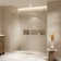Ove Decors Selby 72 In. W X 74 In. H Frameless Sliding Clear Straight Alcove Shower Door