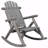 Outdoor Patio Rocker Chair, Durable Wooden Porch Rocker, Fir Log Rocking Chair-478023199