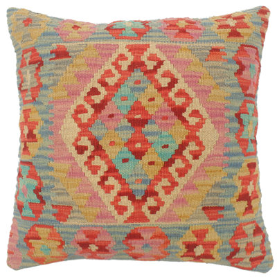 Coussin Kilim tissé à la main Turkish Seerit