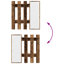 Wall-Mounted Coat Rack With Mirror 100 X 10 X 100 Cm-1447903629