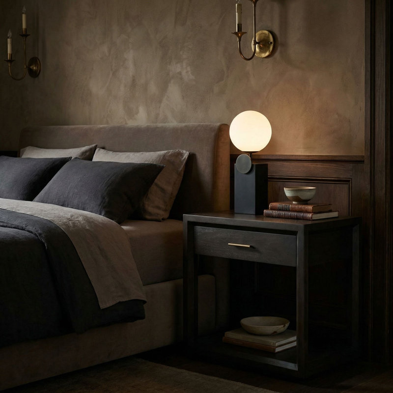 Antony Solid Wood End Table