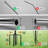 9.4FT String Light Poles with Hook Outdoor Metal Lighting Pole, Garden Party