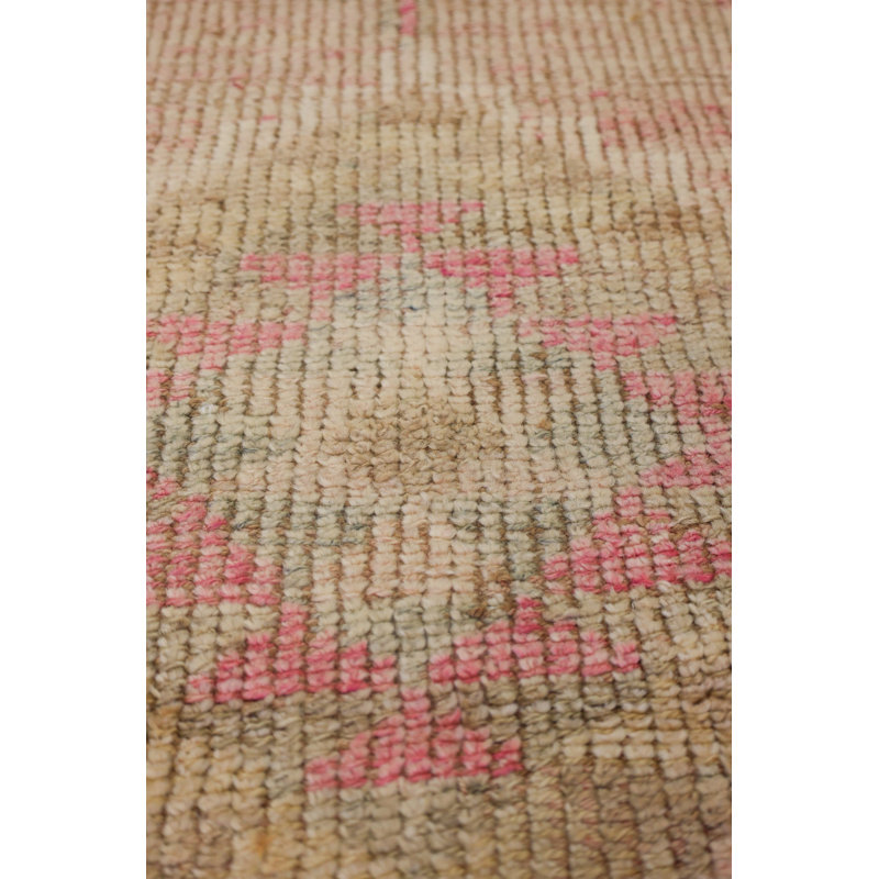 Vintage Turkish Village Rugs One-of-a-Kind Runner 2'4" X 10'9" Area Rug