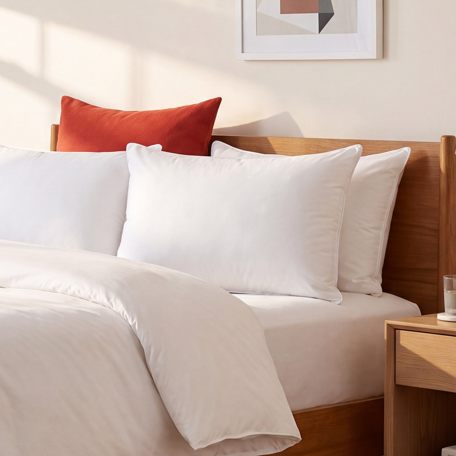 Terron Down Firm Pillow, Standard