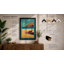 Lounge and Umbrella Coastal - Framed Print-1191007501-1191007491