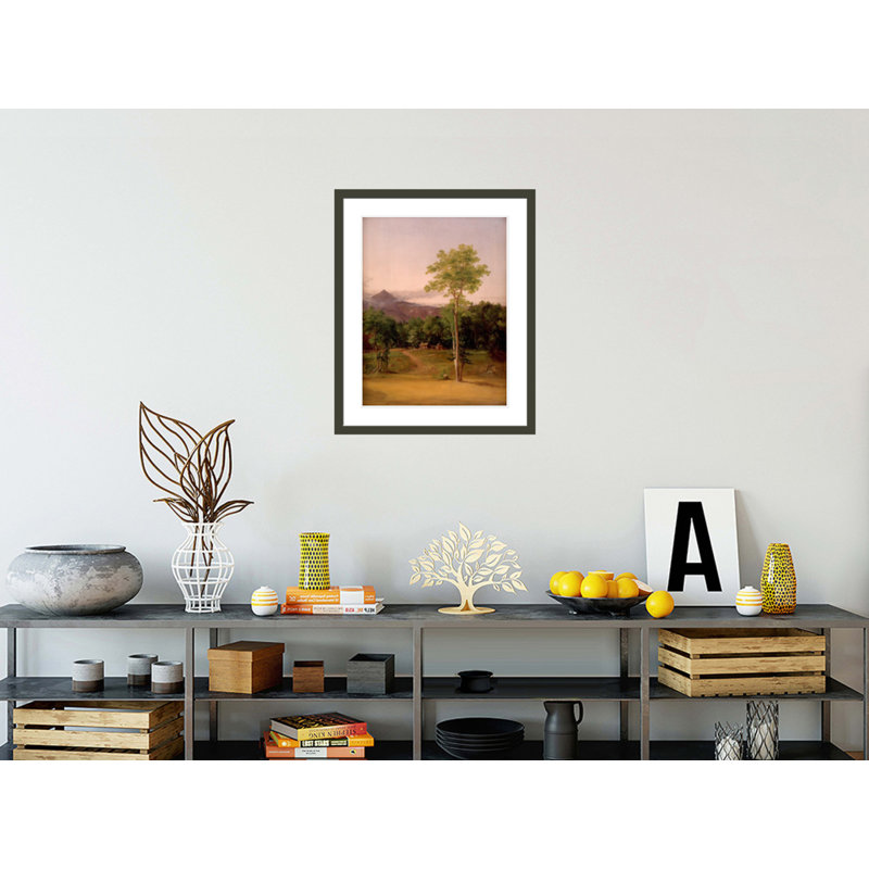 «Cabin in the Woods» par Thomas Cole, impression giclée sur cadre, H 28,69 po x l 23,5 po