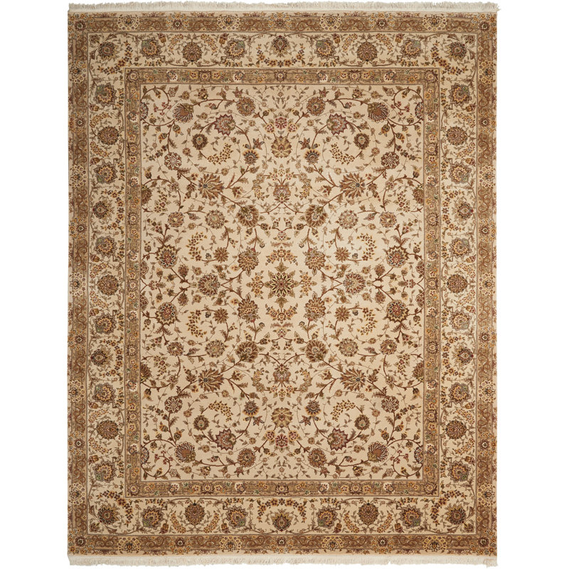 Bilbrey Wool Oriental Indoor Rug, Rectangle 8'6" x 11'6"