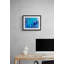 Blue Star Print by Usha Shukla