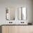 24X32 Inch Silver Metal Framed Rectangular Bathrrom Mirror For Wall.(W2203P183132)-1436865148-1436865141-1532443090