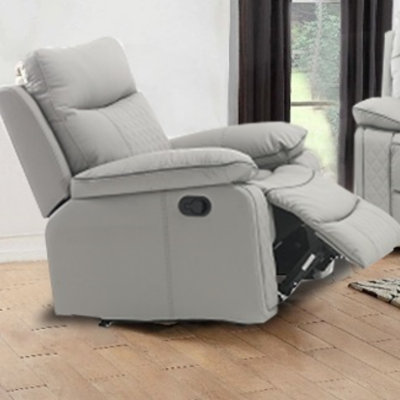 CHAIR, GREY, Fauteuil inclinable moderne