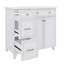 Meuble-lavabo 36 po avec lavabo en céramique-462969163