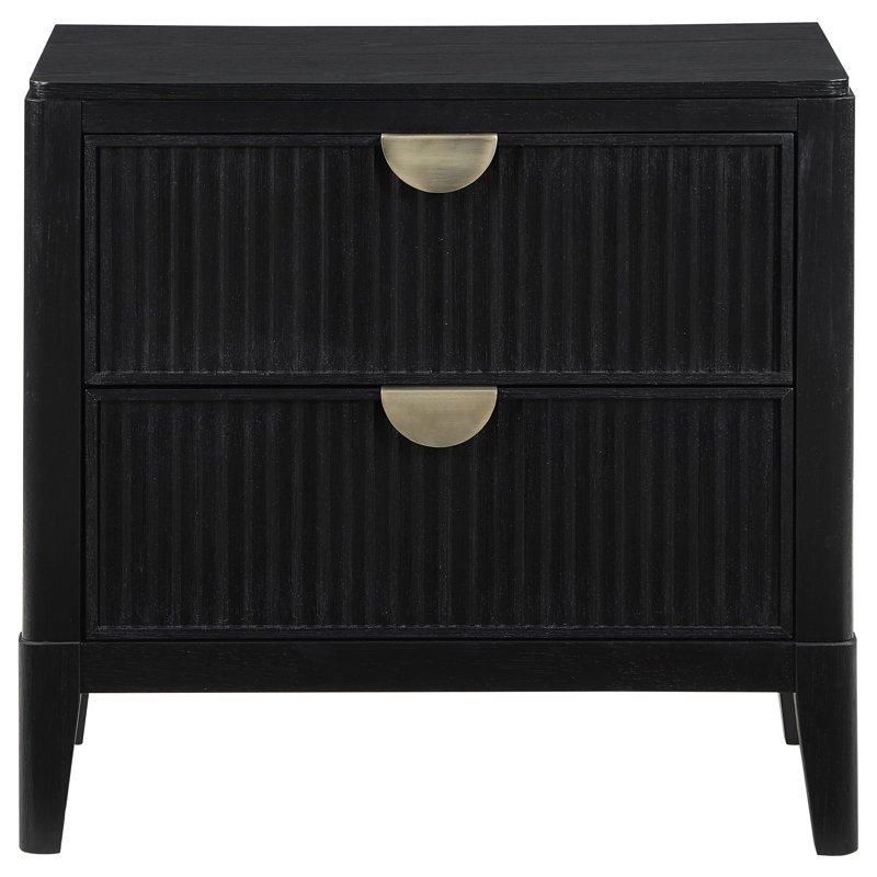 Table de chevet 2 tiroirs Mason