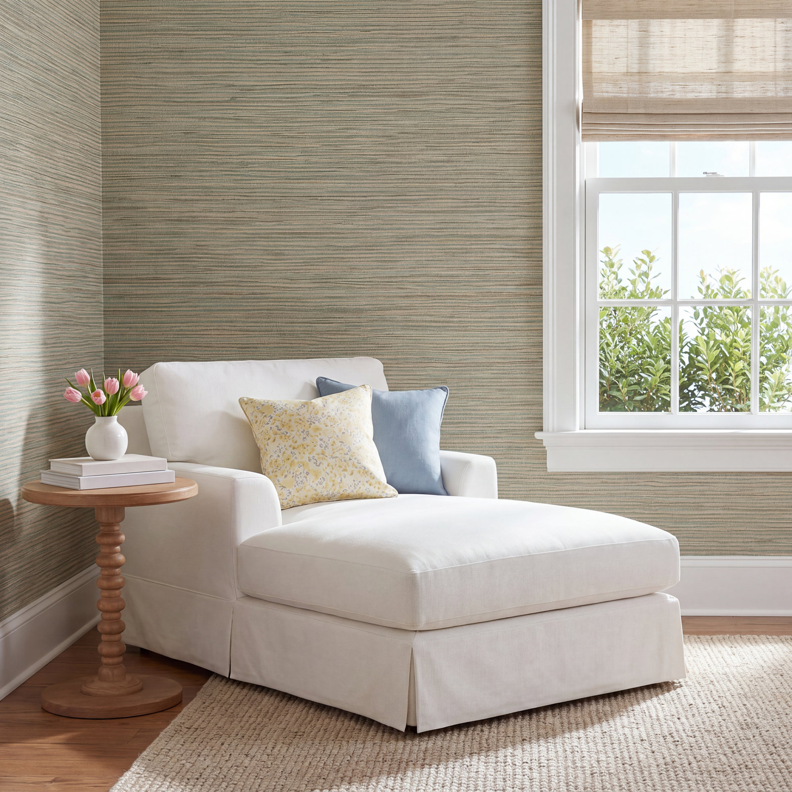 Golino Wallpaper, Cream
