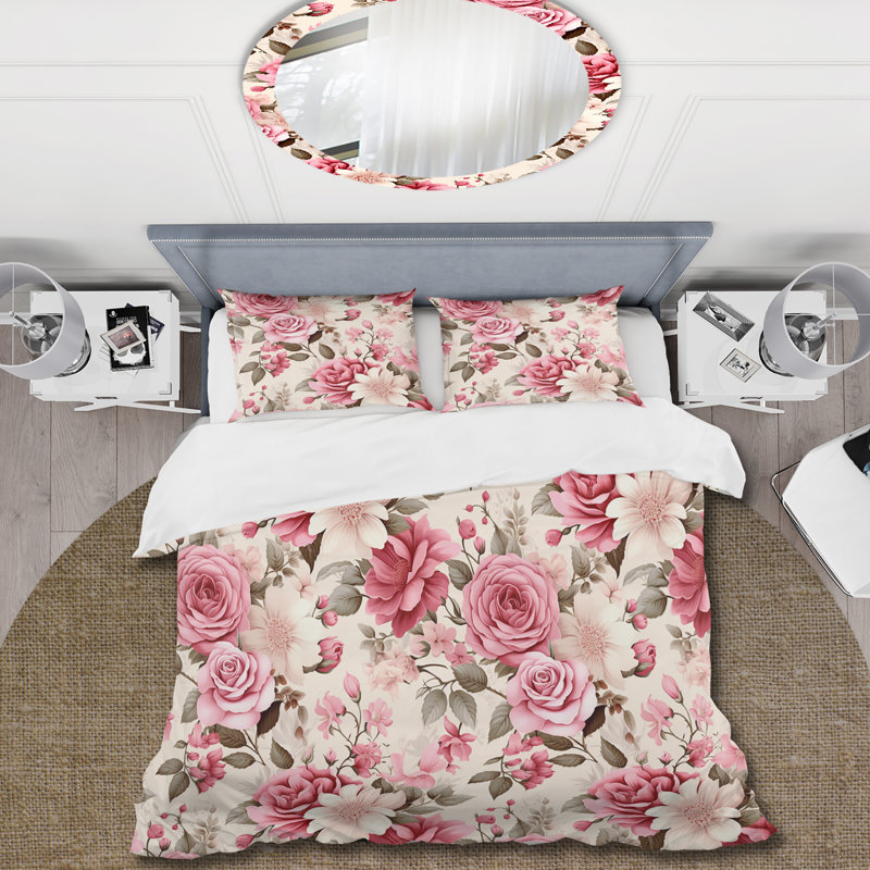 Nashlie Bedding, Housse de couette simple + 1 taie décorative stan