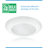 Swade LED Flush Mount-193291061