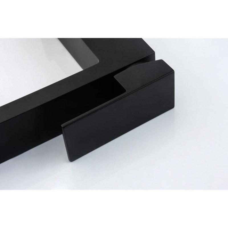 Upc Faucet With Drain, Oil Rubber Black