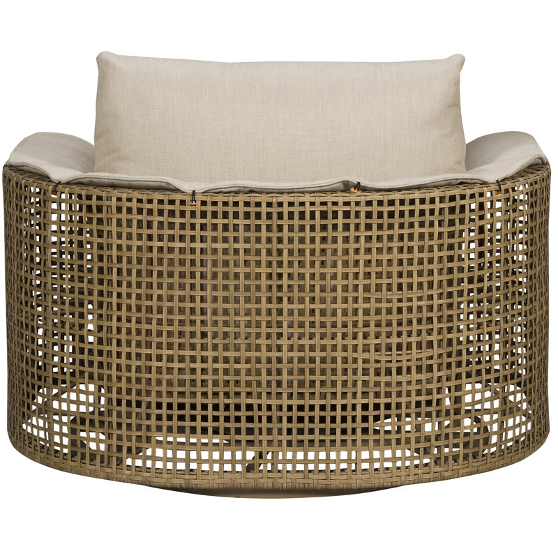 Bliss Outdoor Swivel Chair w/ Blanket, Chatters Chai