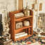 Pine Wood Desk Organiser
