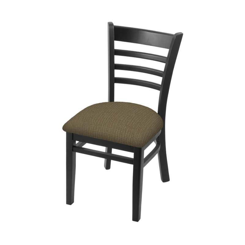 Chaise rembourrée, Noir, Liège graphique