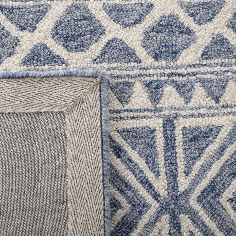 Alpharetta Southwestern Wool Hand Woven Area Rug, Rectangle 122 x 183 cm