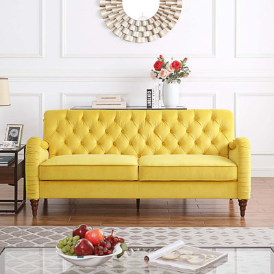 Favion 72.05'' Velvet Sofa