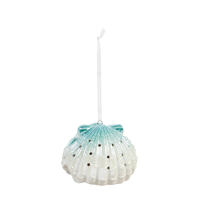 Ornement en porcelaine en forme de fêtes