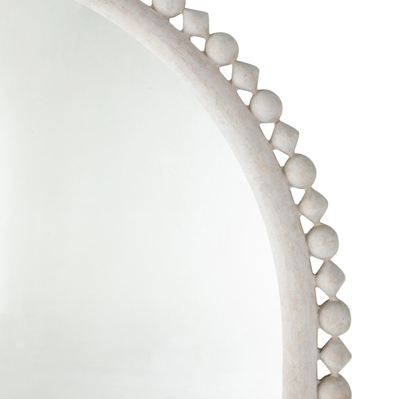 Belle Arch Wood Wall Mirror